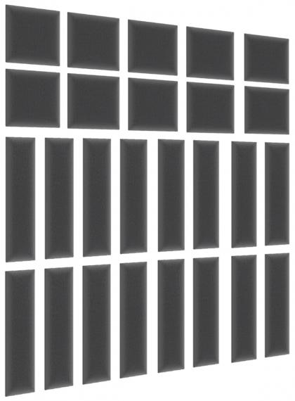 Photo Set of upholstered panels 120x195