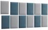 Photo Set of upholstered panels 180x100