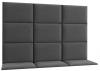 Foto CONJUNTO PANEL ACOLCHADO 180x120x40