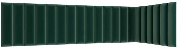 Foto CONJUNTO PANEL ACOLCHADO 210x90x60