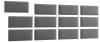 Photo Set of upholstered panels 240x90