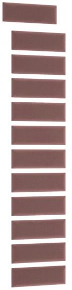 Photo Set of upholstered panels 50x240