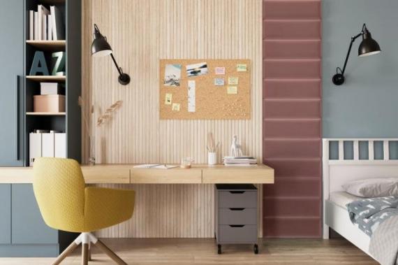 Photo Set of upholstered panels 50x240