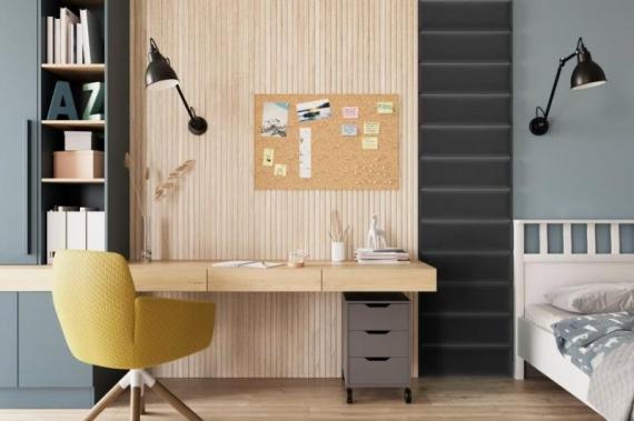 Photo Set of upholstered panels 50x240