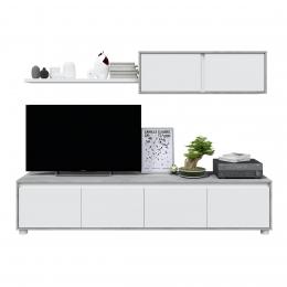 Living room set consisting of one unit REF: 016663L - TV Home, Artik white - cement