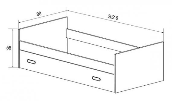 Foto DORMITORIO SIN ARMARIO MOD.CHAMPION AMBIENTE 06