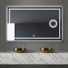 Photo Rectangular Mirror with Integrated LED Lighting and Anti-Fog Function