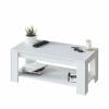 Foto MESA CENTRO ELEVABLE REF: 001639A FLOW BLANCO ARTIK