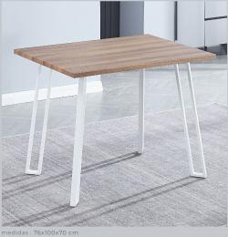 MESA COCINA FIJA T/MDF JANSEN BLANCO