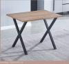Foto MESA COCINA FIJA T/MDF MOD.VIDEL NEGRO