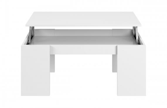 Foto MESA CENTRO ELEVABLE REF: 001640A FLOW BLANCO ARTIK