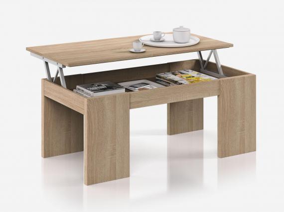 Foto MESA CENTRO ELEVABLE REF: 001637F FLOW ROBLE CANADIAN