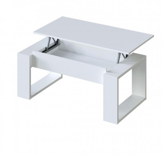 Foto MESA CENTRO ELEVABLE REF: 001643A URBAN BLANCO ARTIK