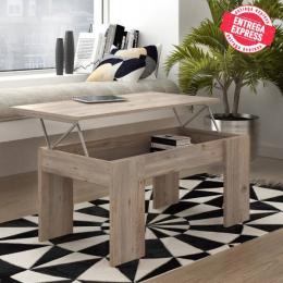 MESA CENTRO ELEVABLE MOD. PETRA ROBLE SONOMA