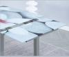 Foto MESA COCINA EXT.T/IMPRESA MOD.FLORES GRIS