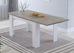 Extendable Dining Table 140-200 - CORFU, Andersen Pine - Gray