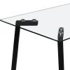 Foto MESA COMEDOR MOD. LUJAN PATA NEGRA 140*80