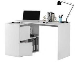 Mesa escritorio multiposición REF: 008311A - GIO, Blanco artik