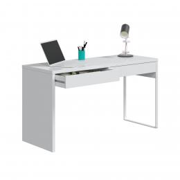 Mesa escritorio reversible con 2 cajones REF: 002315A BIANCA - Blanco artik