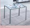 Foto MESA COCINA FIJA T/IMPRESA MOD.FLORES GRIS