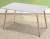 MESA COCINA 120CM P/MADERA MOD.DINAMARCA BLANCO