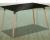 MESA RECTANGULAR 120CM P/MADERA DINAMARCA NEGRO