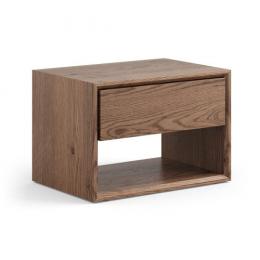Mesita de noche madera maciza roble - Adria 2