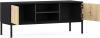 Photo TV unit - Lanzzi, Natural oak/Black