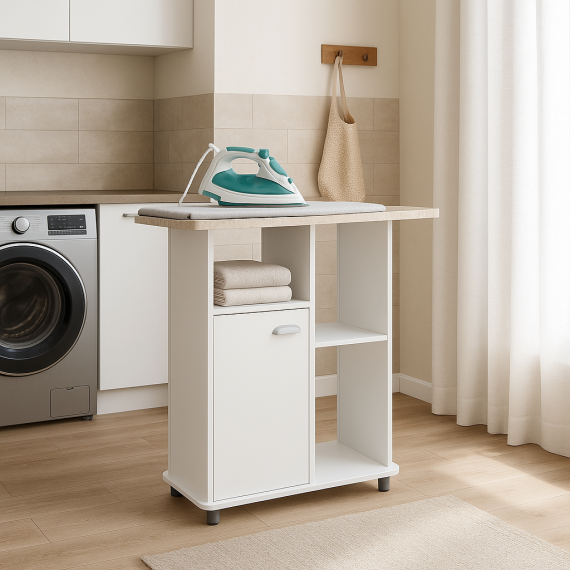 Foto MUEBLE PLANCHADOR BLANCO ASFELD2