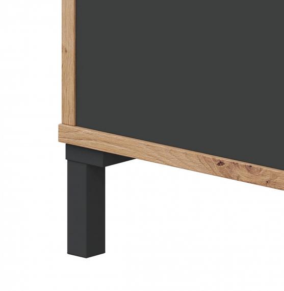 Foto MUEBLE TV REF: 0Z6622W URBAN PLUS ROBLE NODI/GRIS ANTRACITA