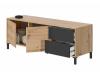 Foto MUEBLE TV REF: 0Z6622W URBAN PLUS ROBLE NODI/GRIS ANTRACITA