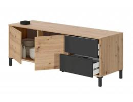 MUEBLE TV REF: 0Z6622W URBAN PLUS ROBLE NODI/GRIS ANTRACITA