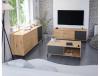 Foto MUEBLE TV REF: 0Z6622W URBAN PLUS ROBLE NODI/GRIS ANTRACITA