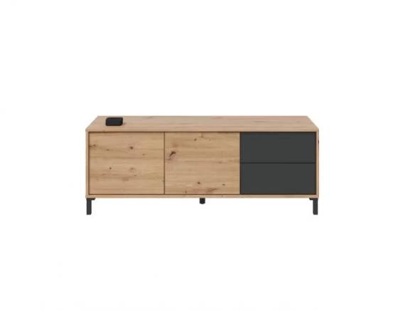 Foto MUEBLE TV REF: 0Z6622W URBAN PLUS ROBLE NODI/GRIS ANTRACITA