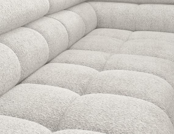 Foto SOFÁ CAMA CON ARCÓN I PATAS ALTAS 276 CM X 200 CM FERUCHE BLANCO