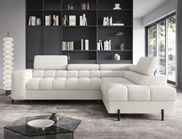 SOFÁ CAMA CON ARCÓN I PATAS ALTAS 276 CM X 200 CM FERUCHE BLANCO