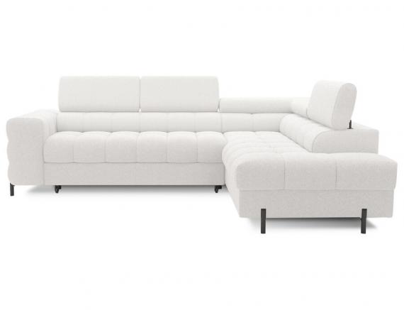 Foto SOFÁ CAMA CON ARCÓN I PATAS ALTAS 276 CM X 200 CM FERUCHE BLANCO
