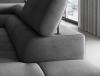 Foto SOFÁ CAMA CON ARCÓN I PATAS ALTAS 276 CM X 200 CM FERUCHE GRIS OSCURO