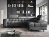 Foto SOFÁ CAMA CON ARCÓN I PATAS ALTAS 276 CM X 200 CM FERUCHE GRIS OSCURO