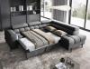 Foto SOFÁ CAMA CON ARCÓN I PATAS ALTAS 276 CM X 200 CM FERUCHE GRIS OSCURO