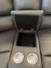 Photo Reversible Corner Sofa 215x250 - Dual Motor, Console and USB-C Soho Grey