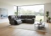 Photo Reversible Corner Sofa 215x250 - Dual Motor, Console and USB-C Soho Grey