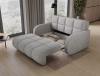 Foto SOFÁ CAMA PEQUEÑO 2 PLAZAS 155 CM DEVERIO GRIS OFERTA