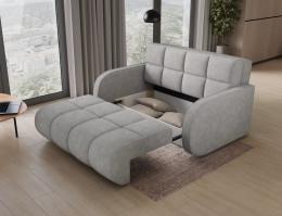 SOFÁ CAMA PEQUEÑO 2 PLAZAS 155 CM DEVERIO GRIS OFERTA