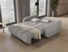 Foto SOFÁ CAMA PEQUEÑO 2 PLAZAS 155 CM DEVERIO GRIS OFERTA