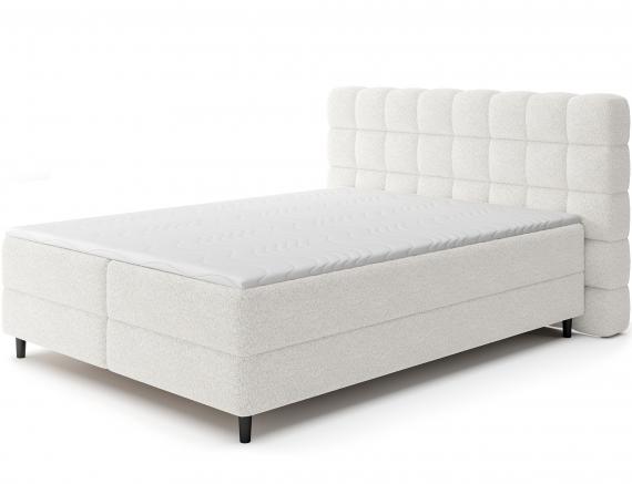 Photo Cama Continental 140/160/180x200 blanco - CAMMA