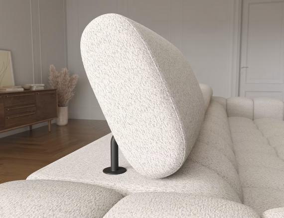 Foto SOFÁ CAMA CON ARCÓN I PATAS ALTAS 285 CM X 181 CM FELRO BEIGE