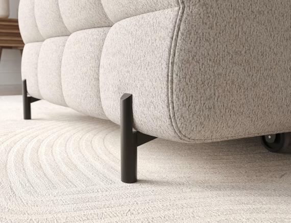 Foto SOFÁ CAMA CON ARCÓN I PATAS ALTAS 285 CM X 181 CM FELRO BEIGE