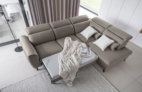 Foto Sofa cama+arcon-Azul marino - NOBLE