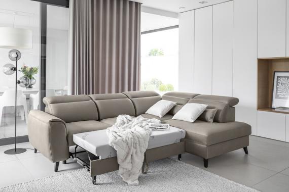 Foto Sofa cama+arcon-Azul marino - NOBLE